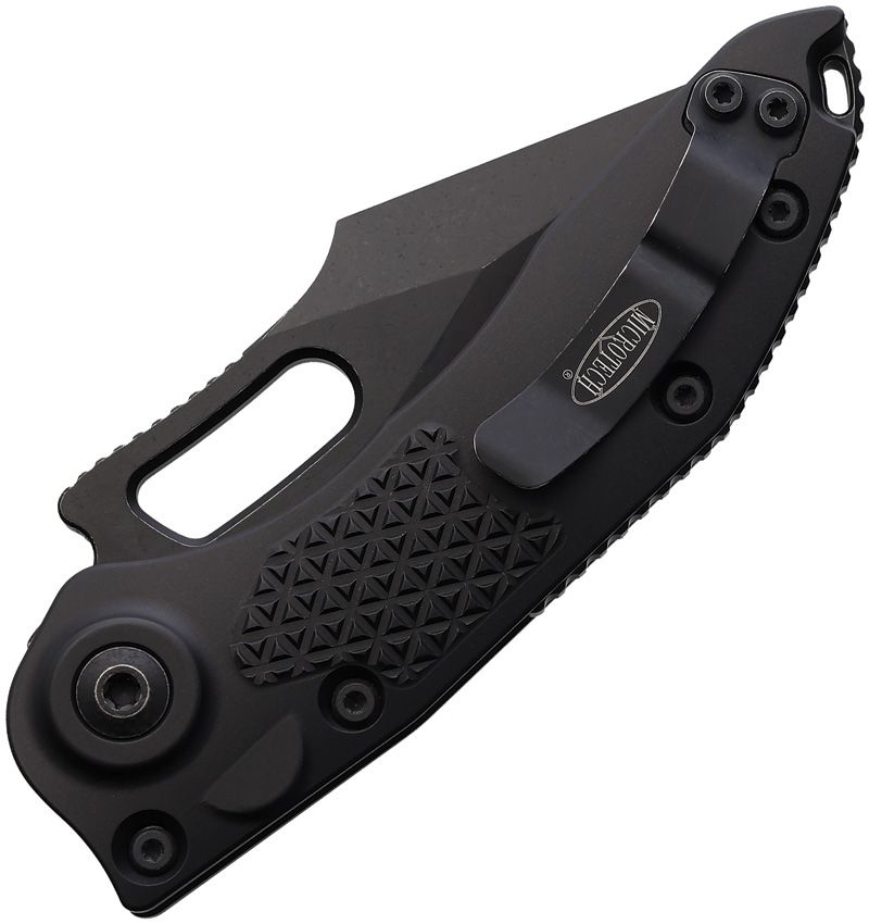Microtech Auto Stitch S/E Button Lock AP [169-1AP]