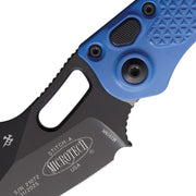 Microtech Auto Stitch S/E Button Lock Bl [169-1BL]