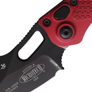 Microtech Auto Stitch S/E Button Lock Mr [169-1MR]