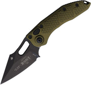 Microtech Auto Stitch S/E Button Lock OD [169-1OD]