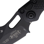Microtech Auto Stitch S/E Button Lock SW [169-1T]