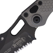 Microtech Auto Stitch S/E Button Lock PS [169-2NC]