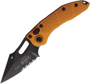 Microtech Auto Stitch S/E Button Lock PS [169-2OT]