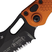 Microtech Auto Stitch S/E Button Lock Or [169-3OT]