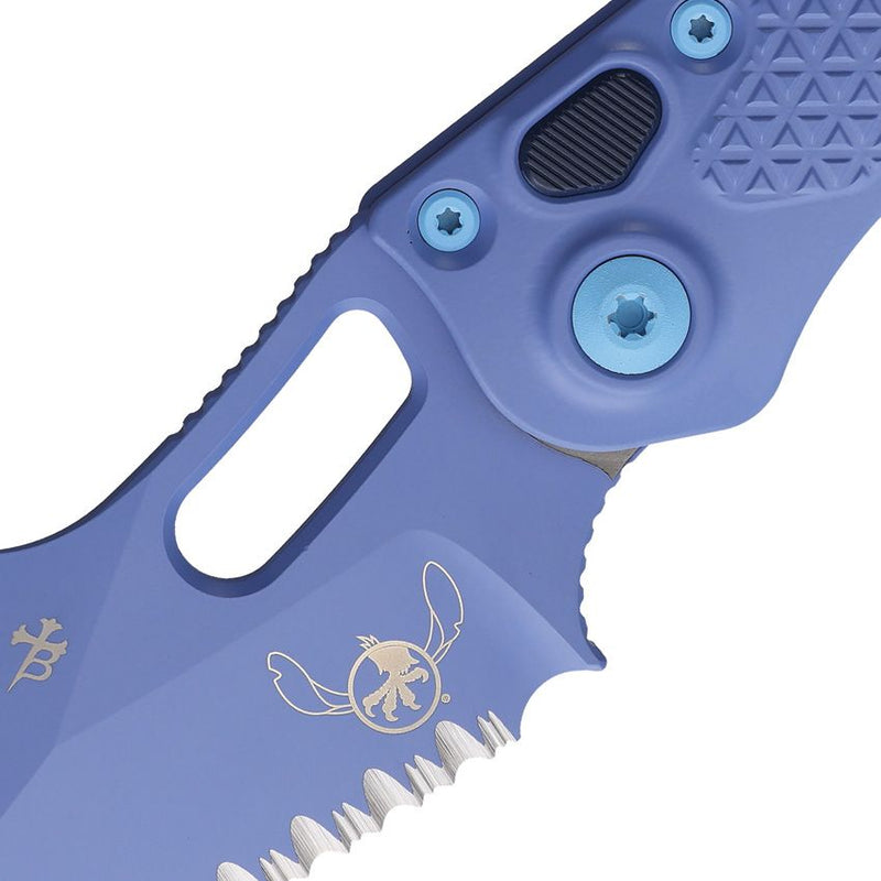 Microtech Auto Stitch S/E Button Lock [169-3SIS]
