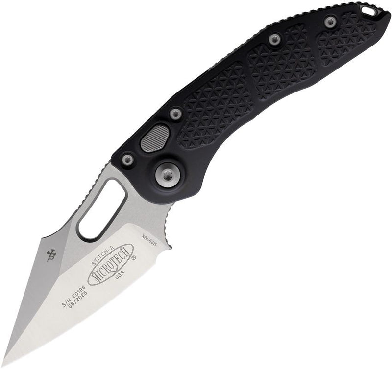 Microtech Auto Stitch S/E Button Lock [169-4]