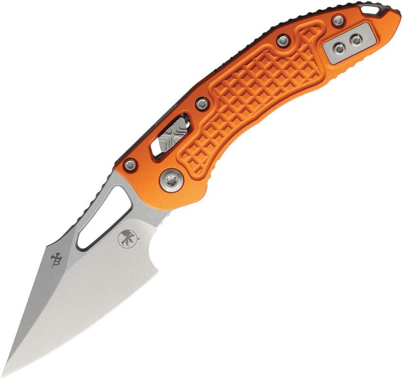 Microtech M-Stitch Ram-Lok Frag Orange Folding Knife [169MRL-10FROR]