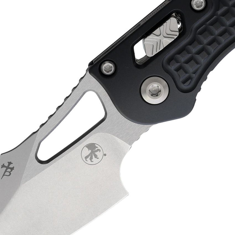 Microtech M-Stitch Ram-Lok SW Frag Black Folding Knife [169MRL-10FR]