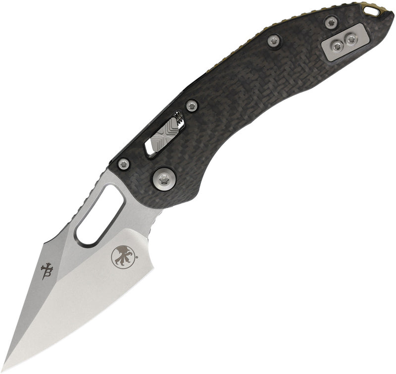 Microtech Stitch RAM-LOK Marfione Select Plain Edge Folding Knife [169RL-10MS7] — view 1