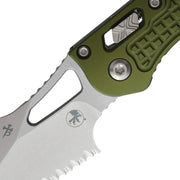 Microtech M-Stitch Ram-Lok OD Frag Folding Knife [169MRL-11FROD] — view 2