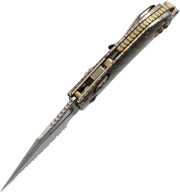 Microtech M-Stitch Ram-Lok Marfione Folding Knife [169MRL-12MS7] — view 3