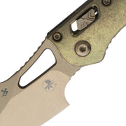 Microtech MStitch Ram-Lok MarfioneGold Folding Knife [169MRL-13MS2] — view 2