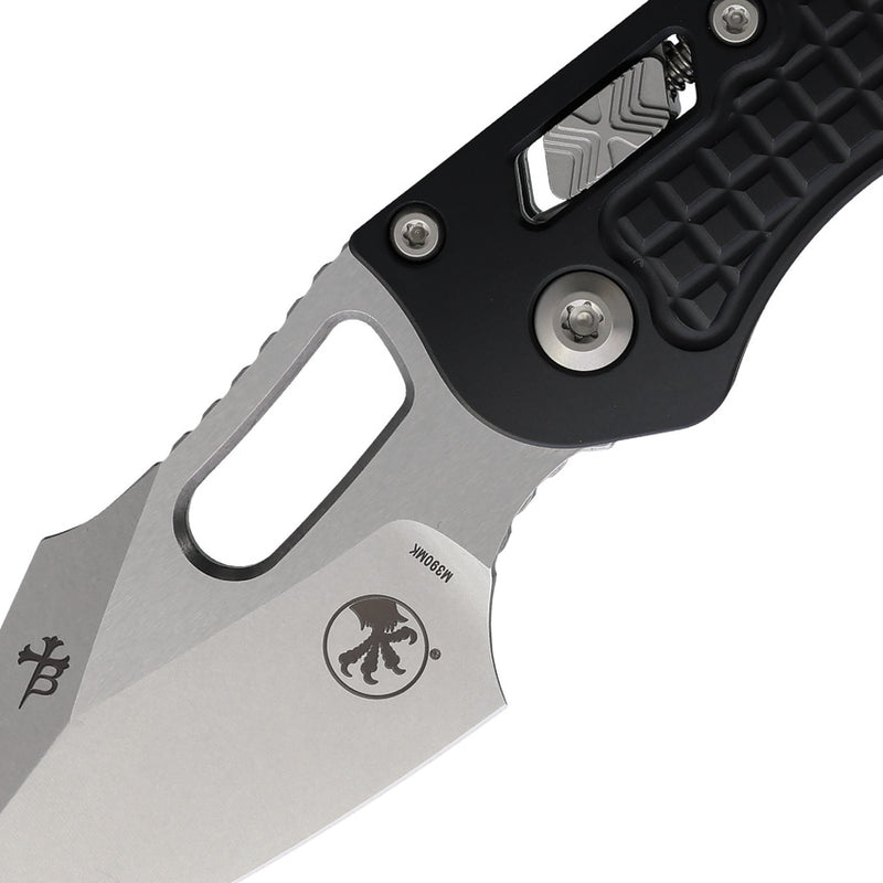 Microtech Stitch RAM-LOK STONEWASH STANDARD FRAG PATTERN BLACK Folding Knife [169RL--10FR] - product view 2