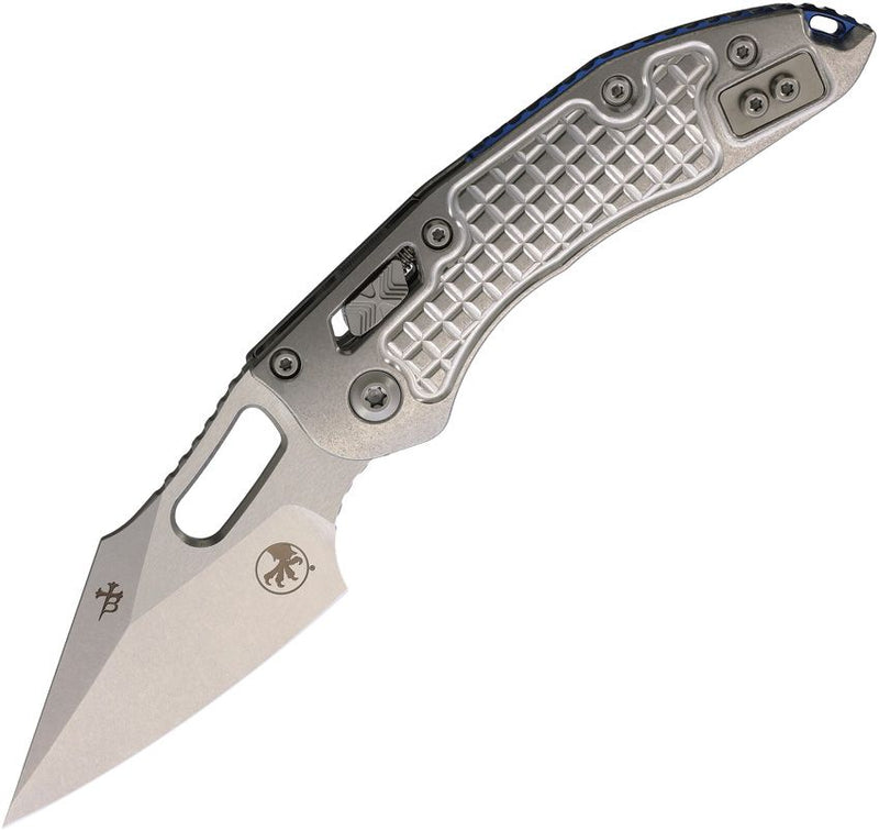Microtech Stitch S/E Ram Lok Marf Select Frag Pattern Titanium Folding Knife [169RL-10FRMS2]