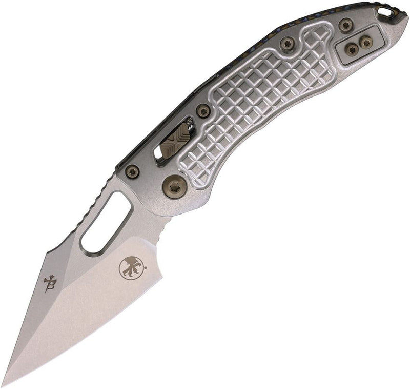 Microtech Stitch S/E Ram Lok Marf Select Frag Pattern Titanium Folding Knife [169RL-10FRMS4]