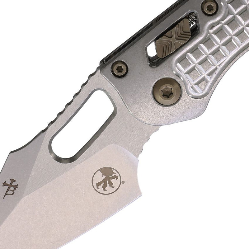 Microtech Stitch S/E Ram Lok Marf Select Frag Pattern Titanium Folding Knife [169RL-10FRMS4]
