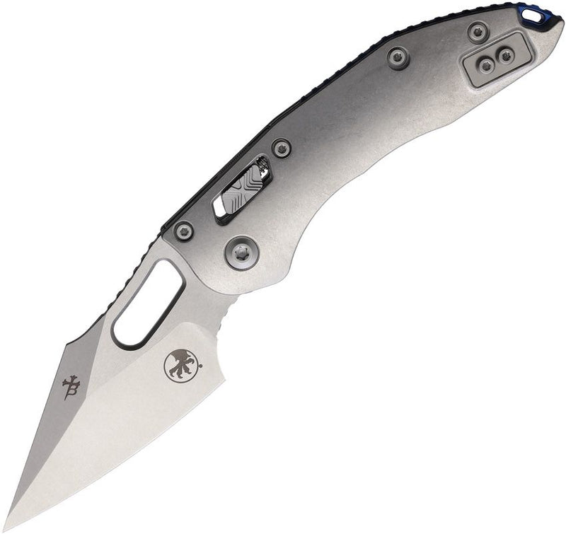 Microtech Stitch S/E Ram Lok Marf Select Smooth Titanium Folding Knife [169RL-10MS2]