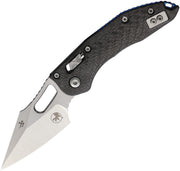 Microtech Stitch S/E Ram Lok Marf Select Carbon fiber (3.75" Bohler M390MK stainless) Folding Knife [169RL-10MS8] - product view 1