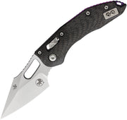 Microtech Stitch S/E Ram Lok Marf Select Carbon fiber (3.75" Bohler M390MK stainless) Folding Knife [169RL-10MS9] - product view 1
