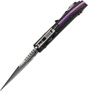 Microtech Stitch S/E Ram Lok Marf Select Carbon fiber (3.75" Bohler M390MK stainless) Folding Knife [169RL-10MS9] - product view 3