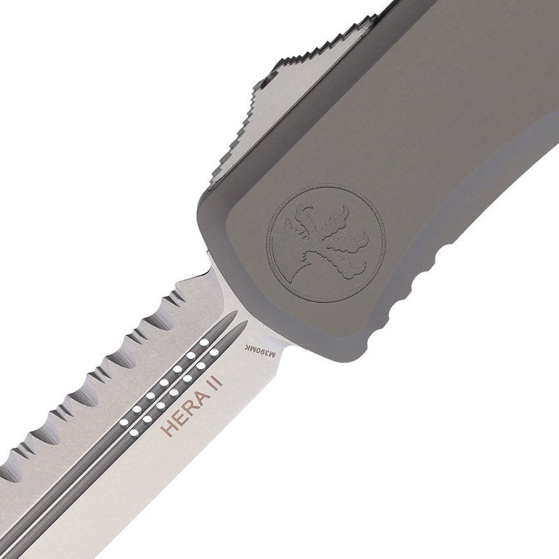Microtech Auto Hera II D/E OTF Gray FS [1702-12NC]