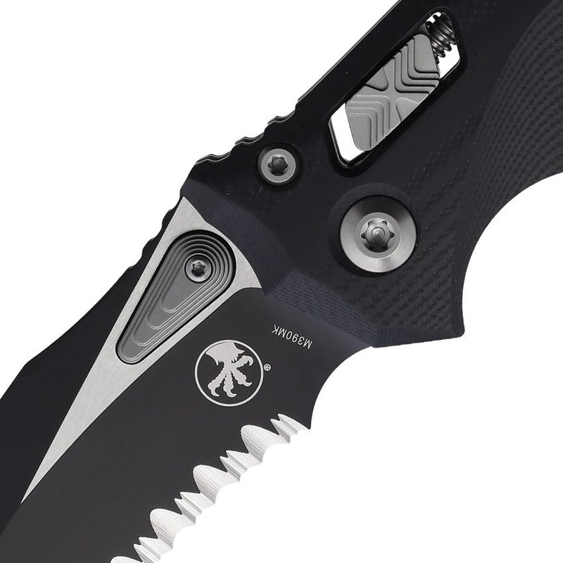 Microtech Amphibian S/E Ram-Lok Blk Frag [137RL-2FRGTBK]
