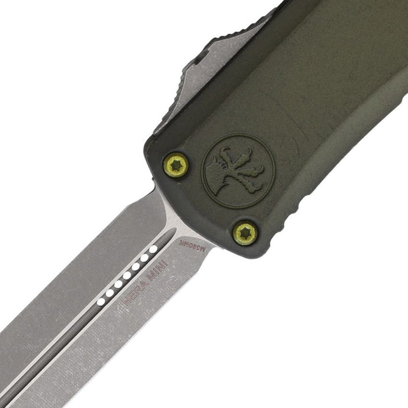 Microtech Auto Hera II Mini D/E OTF Automatic Knife [1702M-10DGG-U25]