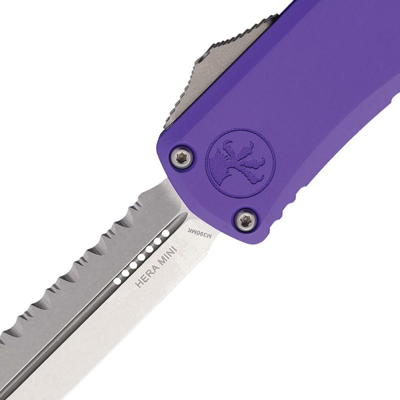 Microtech Auto Hera II Mini D/E OTF Purp [1702M-12PU]
