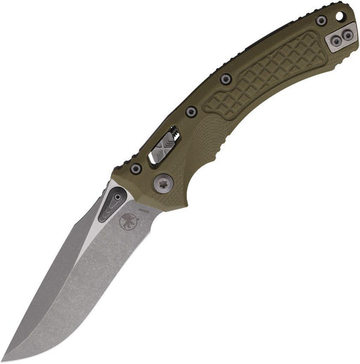 Microtech Amphibian S/E Ram-Lok OD OD Green (4" Apocalyptic) [137RL-10APPFRGTOD]