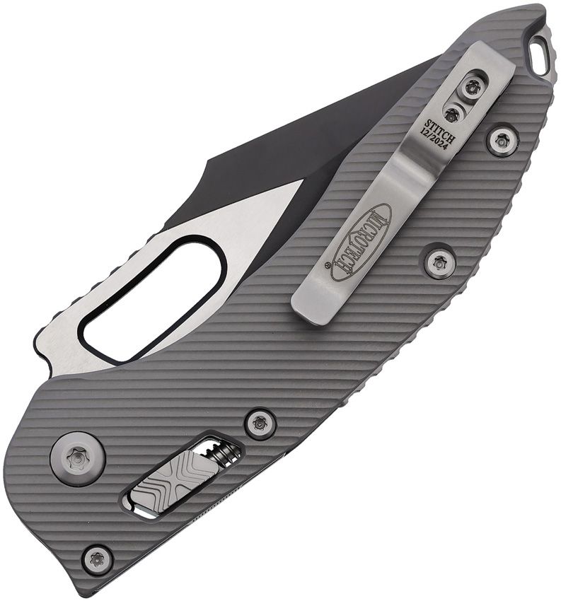 Microtech Stitch S/E Ram Lok FS Gray [169RL-3FLNC]