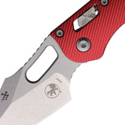 Microtech Stitch S/E Ram Lok SW Red [169RL-10FLRD]