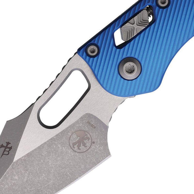 Microtech Stitch S/E Ram Lok AP Blue [169RL-10APFLBL]