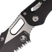 Microtech Stitch S/E Ram Lok FS Blk [169RL-3FLGTBK]