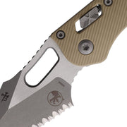 Microtech Stitch S/E Ram Lok AP FS Tan [169RL-12APFLGTTA]