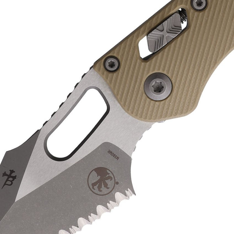 Microtech Stitch S/E Ram Lok AP FS Tan [169RL-12APFLGTTA]