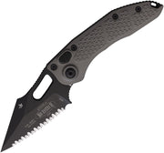 Microtech Auto Stitch S/E Button Lock AP [169-3APNC]