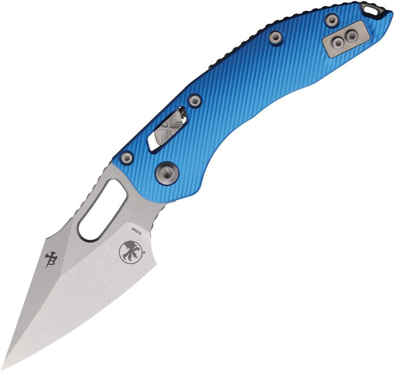 Microtech Stitch S/E Ram Lok SW Blue [169RL-10FLBL]