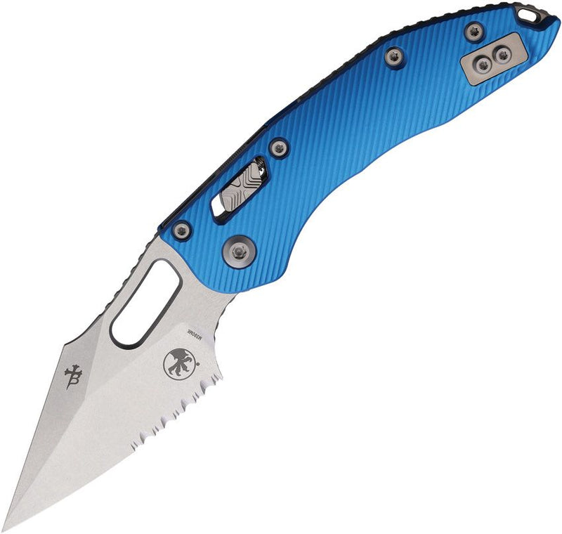 Microtech Stitch S/E Ram Lok SW Blue [169RL-11FLBL]