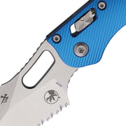 Microtech Stitch S/E Ram Lok SW Blue [169RL-11FLBL]