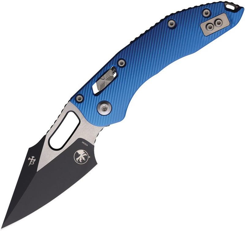 Microtech Stitch S/E Ram Lok Blue [169RL-1FLBL]