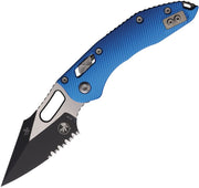 Microtech Stitch S/E Ram Lok PS Blue [169RL-2FLBL]