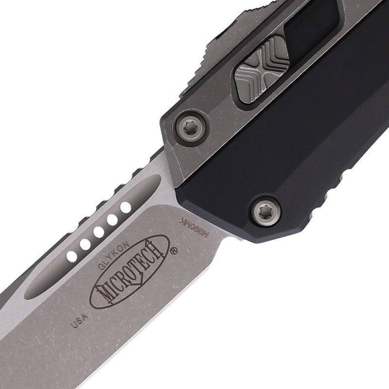 Microtech Auto Glykon T/E OTF AP Blk [185-10AP]