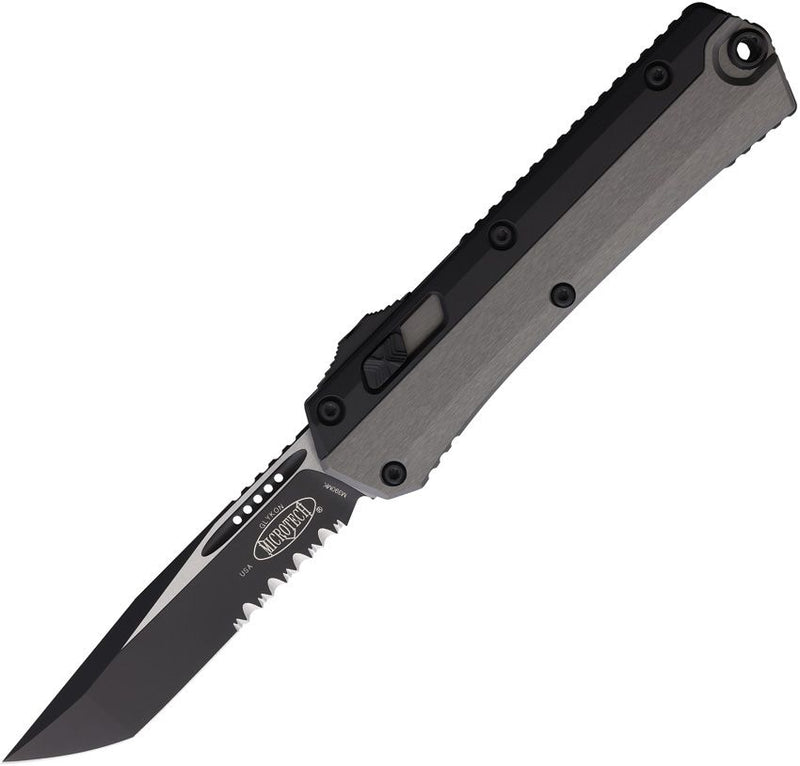Microtech Auto Glykon T/E OTF PS Gray [185-2NC]