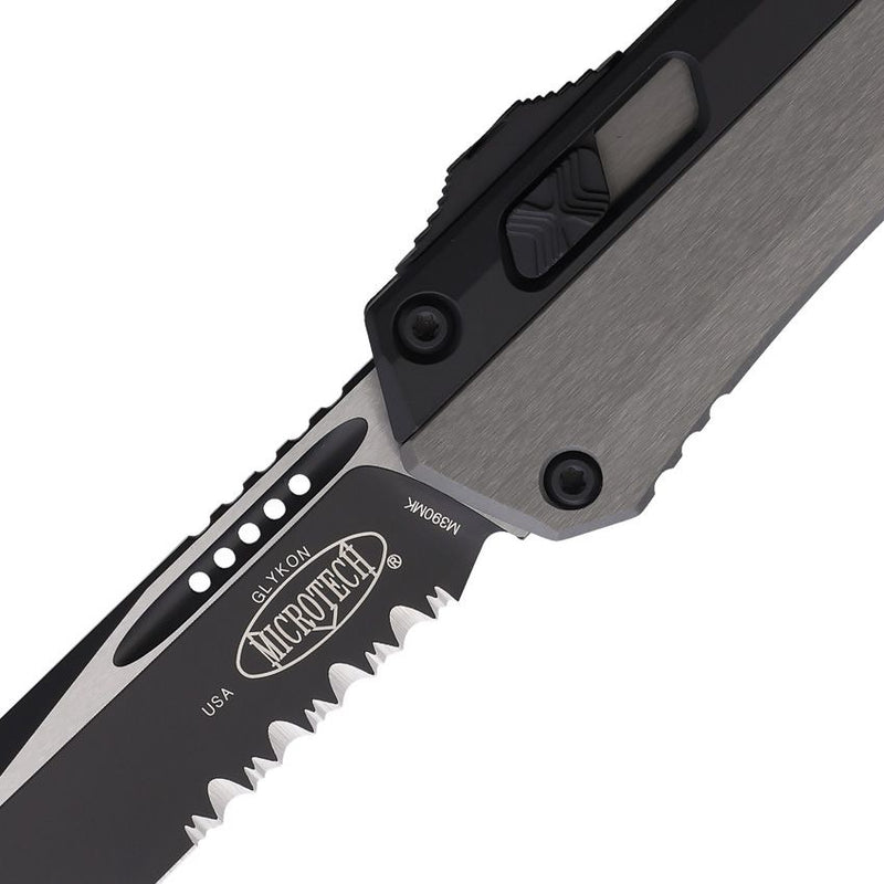 Microtech Auto Glykon T/E OTF PS Gray [185-2NC]