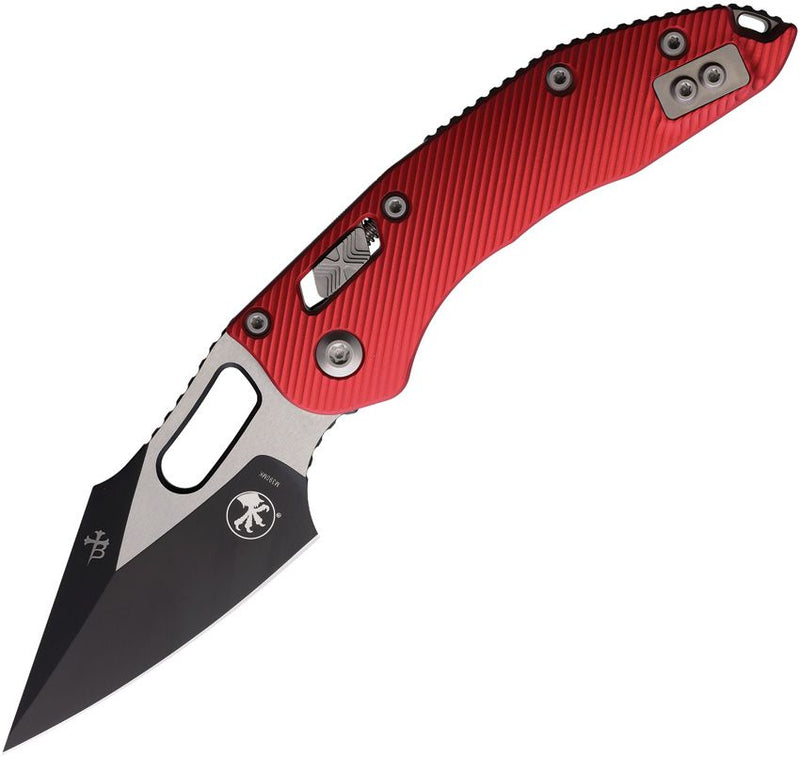 Microtech Stitch S/E Ram Lok Red [169RL-1FLRD]