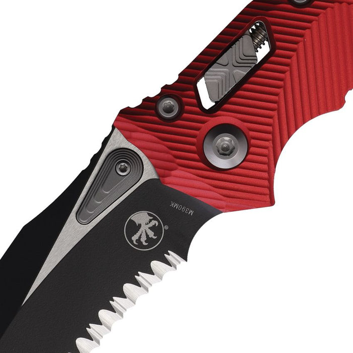 Microtech Amphibian Ram-Lok Red PS (4") [137RL-2FLRD] - Image 2