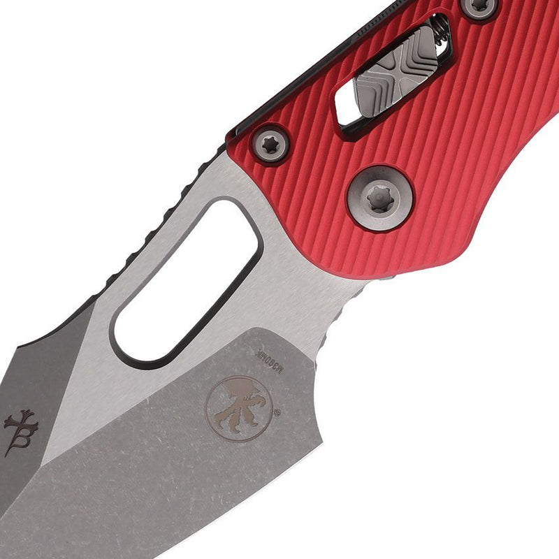 Microtech Stitch S/E Ram Lok AP Red [169RL-10APFLRD]