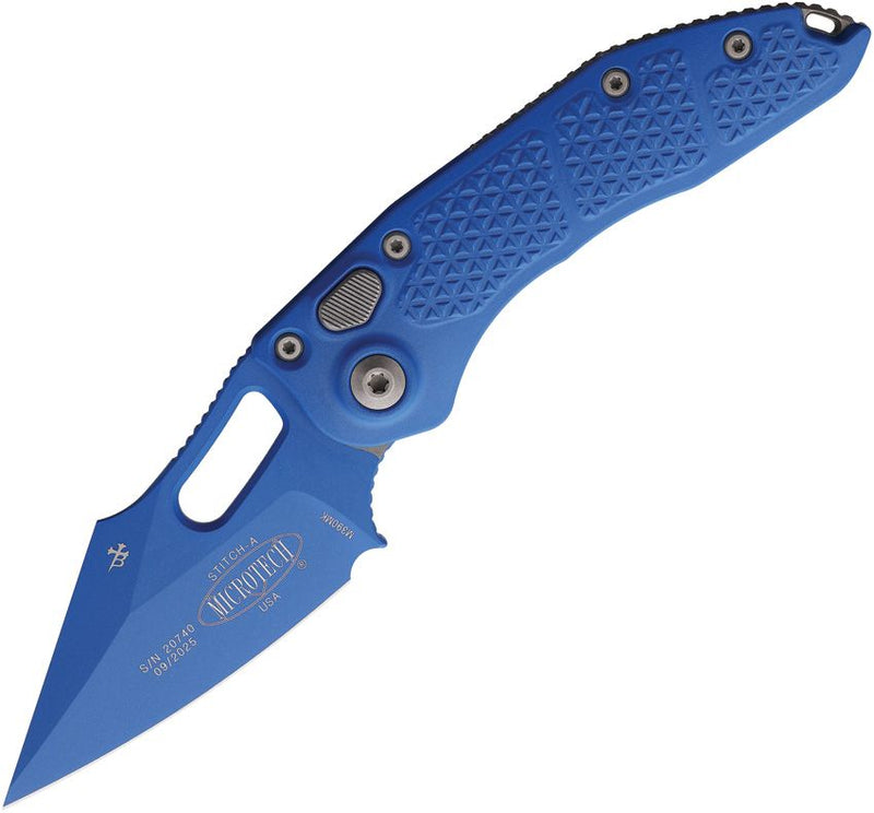 Microtech Auto Stitch S/E Cerakote Blue [169-1BL-X1Z13]