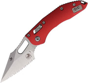 Microtech Stitch S/E Ram Lok SW FS Red [169RL-12FLRD]