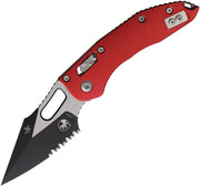 Microtech Stitch S/E Ram Lok PS Red [169RL-2FLRD]